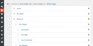 Nested Pages for WordPress
