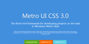 Metro UI CSS