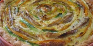 Σπείρα λαχανικών, η πολύχρωμη