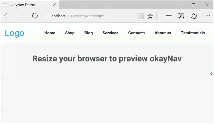 okayNav: The world’s okayest responsive navigation